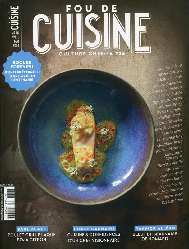 Fou de Cuisine #35, Mar./Apr./May 2024 (French)