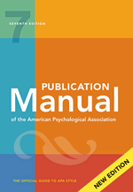 Publication Manual of the American Psychological Association, 7/e (APA)